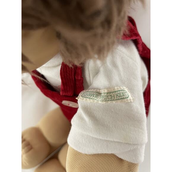 Vintage Cabbage Patch Kids Boy 1978 1982 Coleco 16” Brown Hair Reg. No PA-1044 - Picture 4 of 9